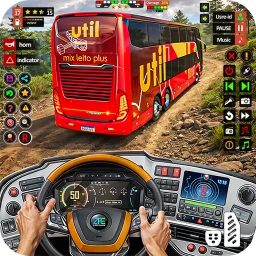 Icône de Offroad Bus Sim Driving Game
